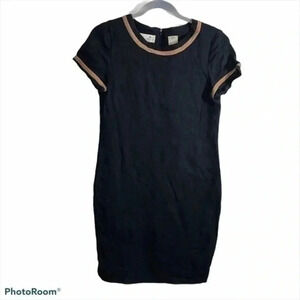 Liz Claiborne black linen dress 2